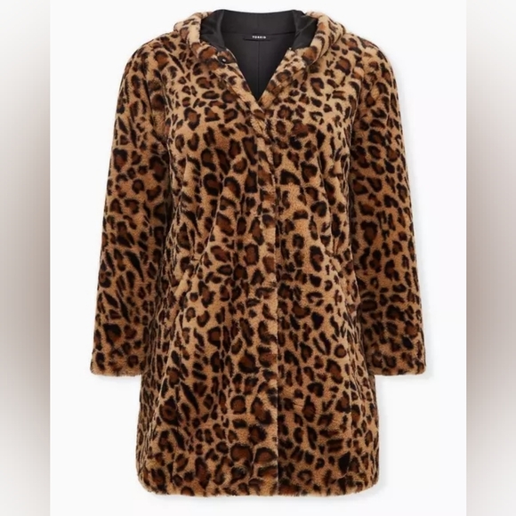 torrid Jackets & Blazers - NEW Torrid Animal Print Women's Jacket coat 2X vintage Rare Coach